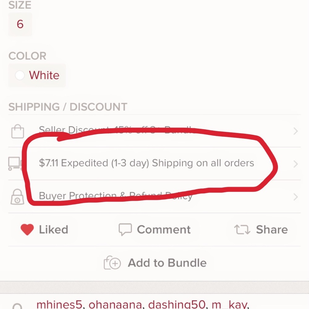 Posh shipping increases...again!